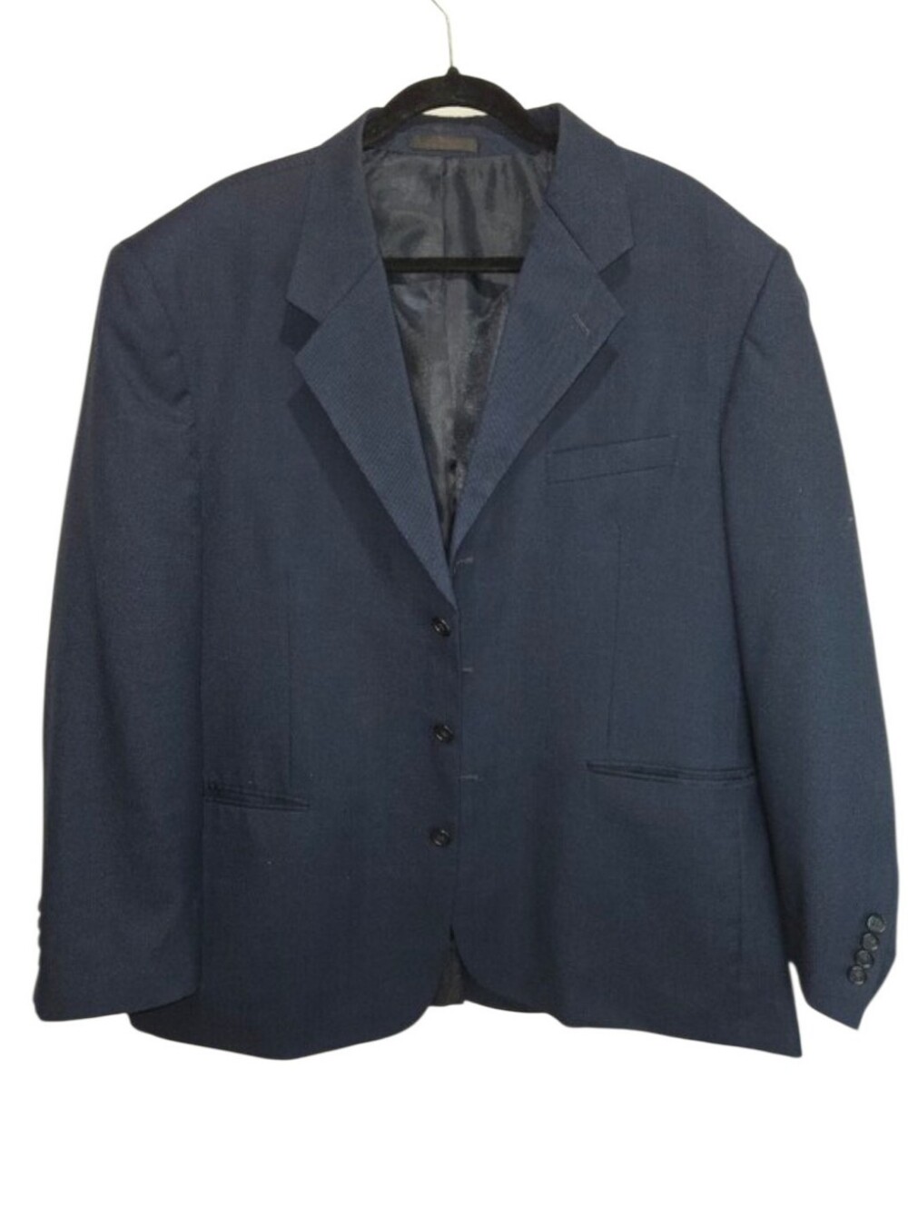Kilburne & Finch Blazer Men's Navy Blue Suit Jacket Sport Coat 46 R / 41 W